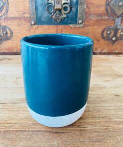Blue Handmade Moroccan Mug | Set of 2 | Tahanaout