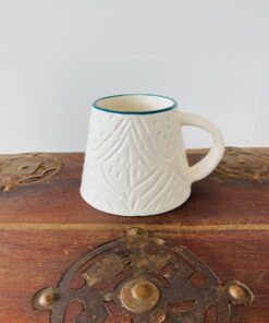 Moroccan Mug White-green