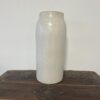 Moroccan Tadelakt Vase | 36 cm White | Moroccan Handmade Vase 07