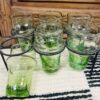 Traditional Beldi Glass | Azur | Moroccan Handmade Glass | Set of 6 | L